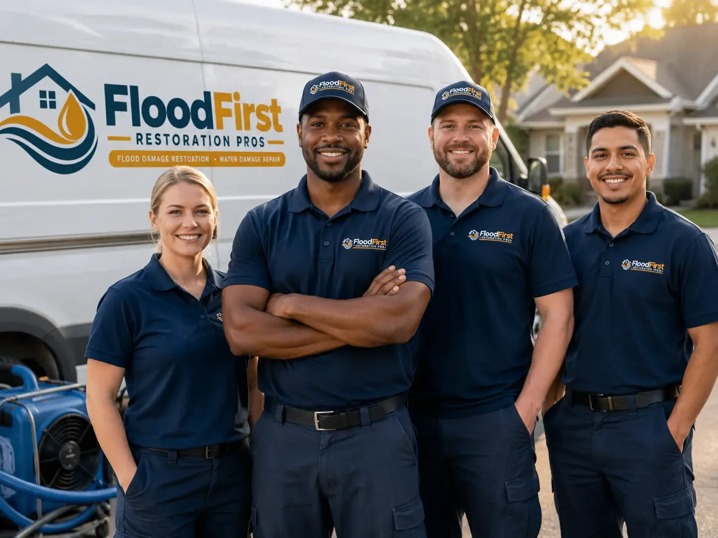 Flood Damage Restoration company in Rossiter, PA